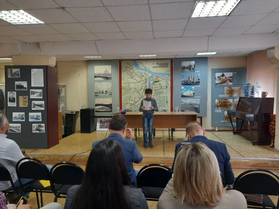 Пятиклассник представил свой проект развития нижегородского электротранспорта