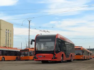 В Нижний Новгород прибыл новый троллейбус  «Авангард»