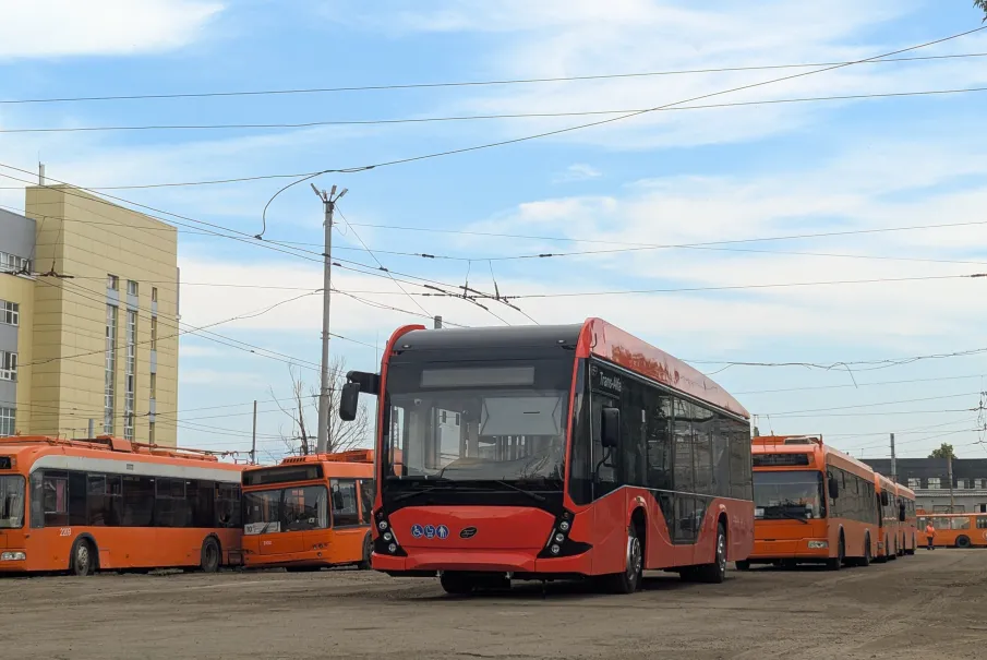 В Нижний Новгород прибыл новый троллейбус  «Авангард»