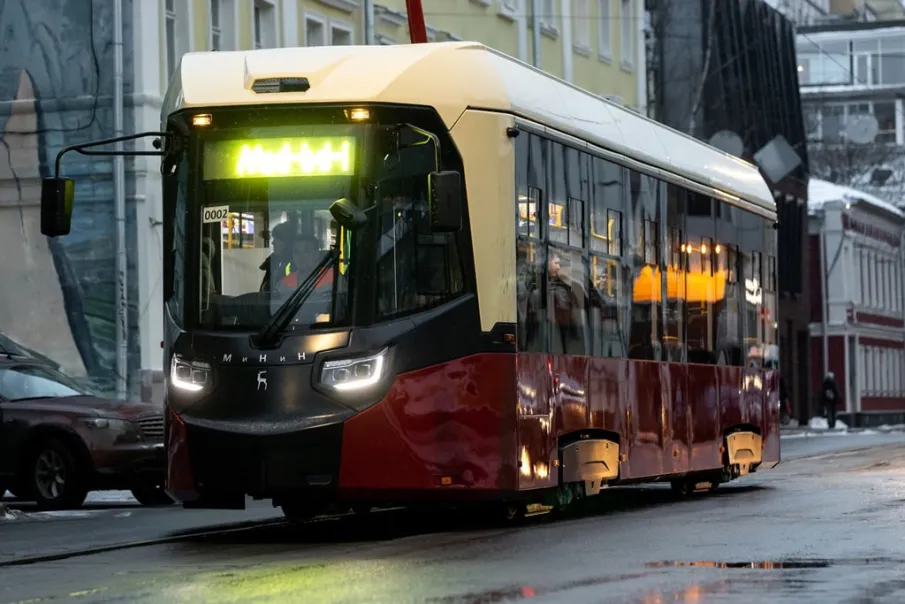 Трамвайное движение возобновят в Нижнем Новгороде на участке улицы Белинского от Ошарской до улицы Кулибина 10 декабря