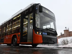 Представлен новый электробус нижегородско-белорусского производства «МиНиН»