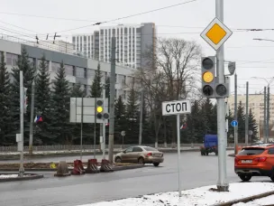 Схема дорожного движения будет изменена на перекрестке проспектов Ленина и Кирова