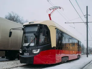 Запуск нового трамвайного маршрута в январе 2025 года