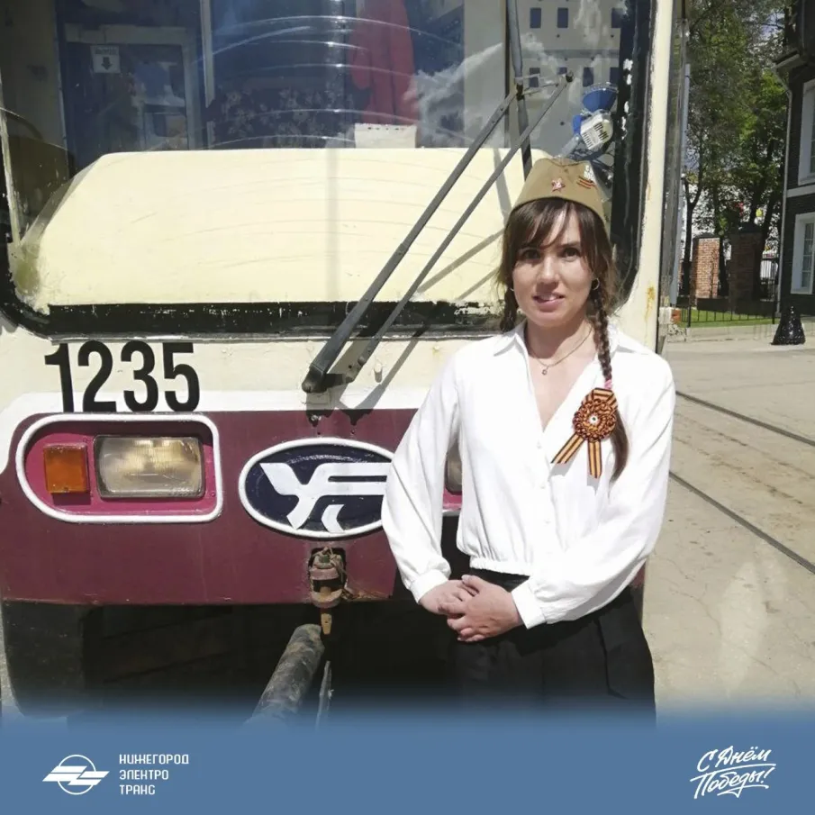 Нижегородские перевозчики поздравили пассажиров с Днём Победы