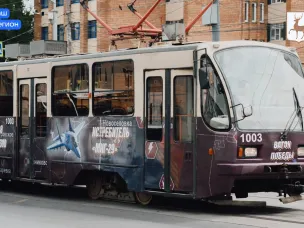 Трамвай, посвященный теме специальной военной операции, начал курсировать в Нижнем Новгороде