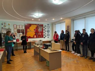 Для выпускников автотранспортного техникума организовали экскурсию в музей "Нижегородпассажиравтотранс"