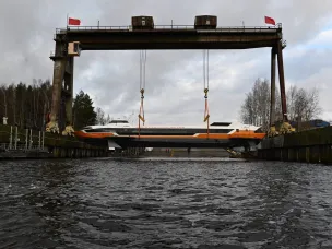 Второй «Метеор» спущен на воду для прохождения испытаний